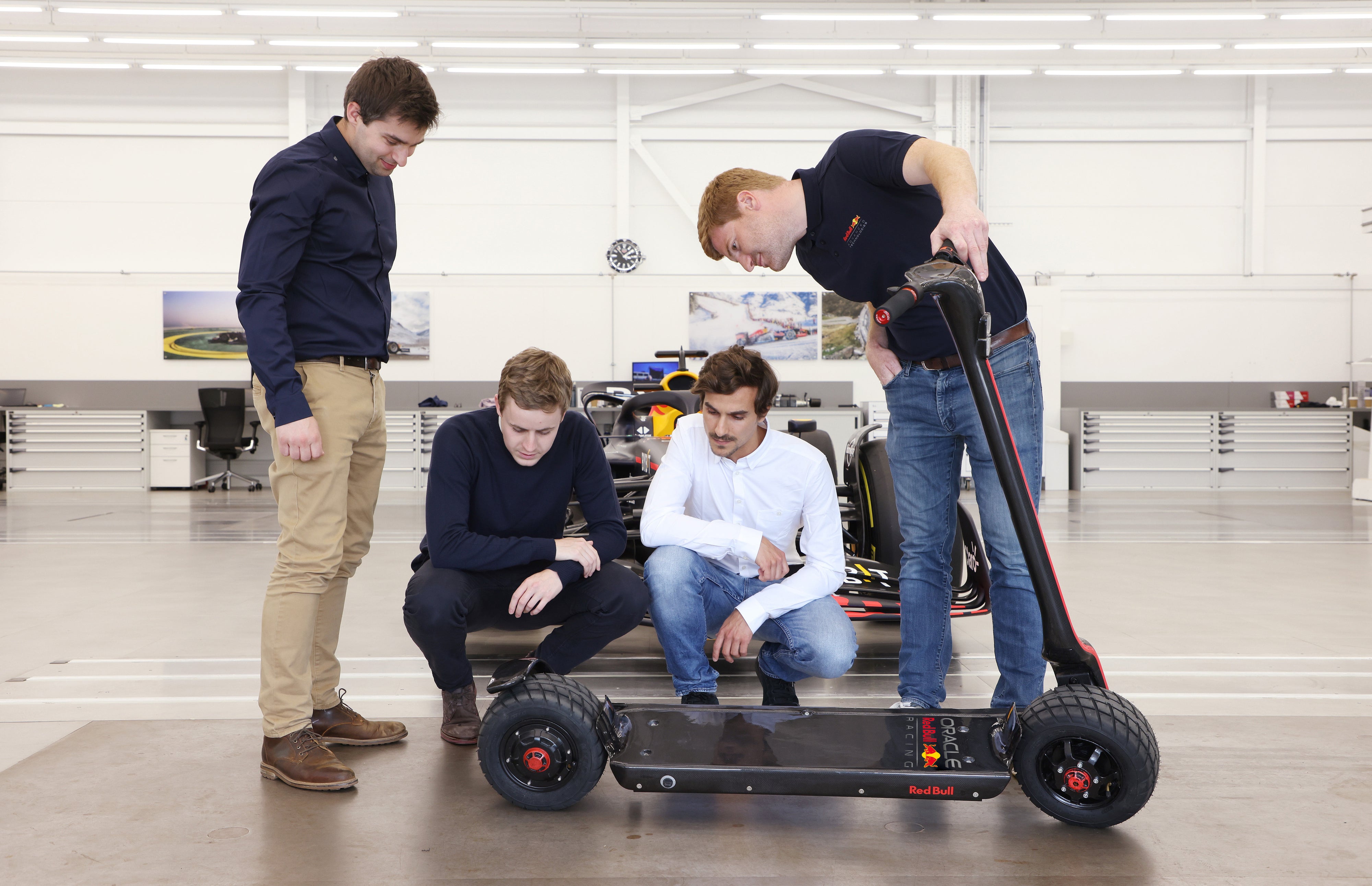 The Game-Changing Oracle Red Bull Racing RBS#01 Electric Scooter